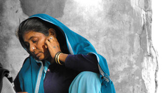 Inde : noir et blanc, couleurs indiennes