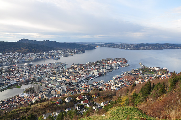 Vue de Bergen