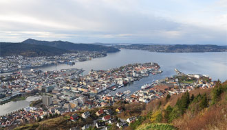 Vue de Bergen