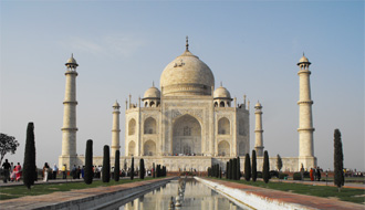 Le Taj Mahal, merveille du monde