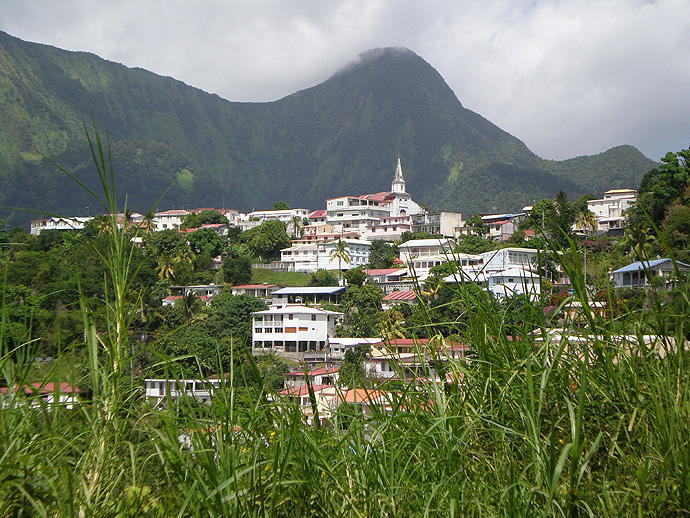 Martinique : Morne vert