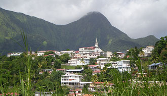 Martinique : Morne vert