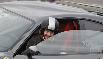 Au volant d'une Ferrari 430 F1