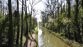 Parc de la poudrerie : canal de l'Ourcq