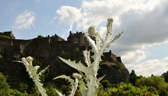 Le château d'Edimbourg