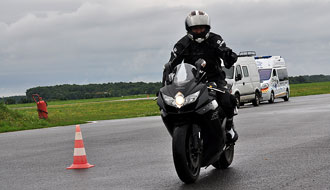 Session de roulage moto au circuit du Bourbonnais