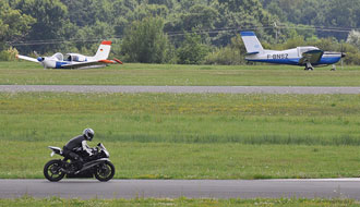 Session de roulage moto au circuit du Bourbonnais