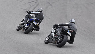 Session de roulage moto au circuit du Bourbonnais