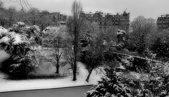 Paris sous la neiges