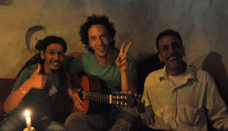 Rencontre avec des musiciens Gnawa