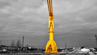 Grue Titan Jaune