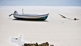 Une plage de Jersey