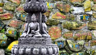 Temple Swayambhunath Stupa