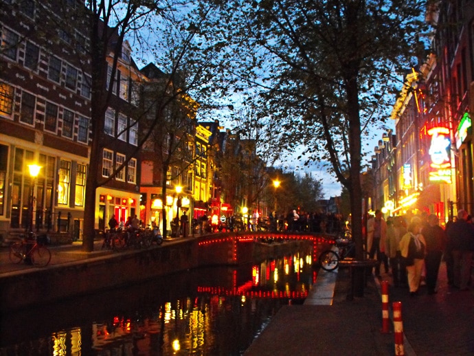 Amsterdam by night