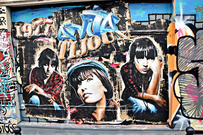 Graffiti Paris, Rue Dénoyez