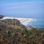 France, Bretagne, Ile de Groix, la seule plage convexe d'Europe