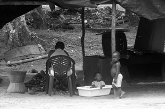 Village au Suriname