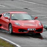 Un jour de tempête en Ferrari 430 F1