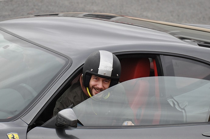 Au volant d'une Ferrari 430 F1