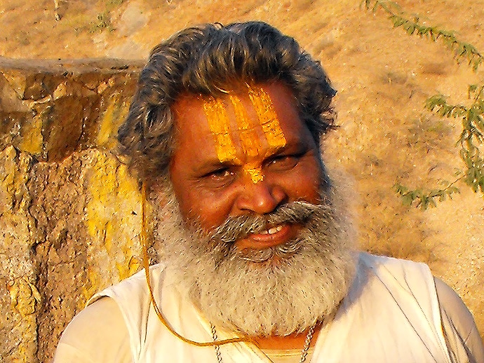 Sadhou - Montagne aux singes - Jaipur