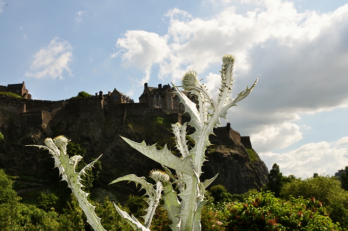 Le château d'Edimbourg