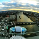 London Eye, vue sur la ville