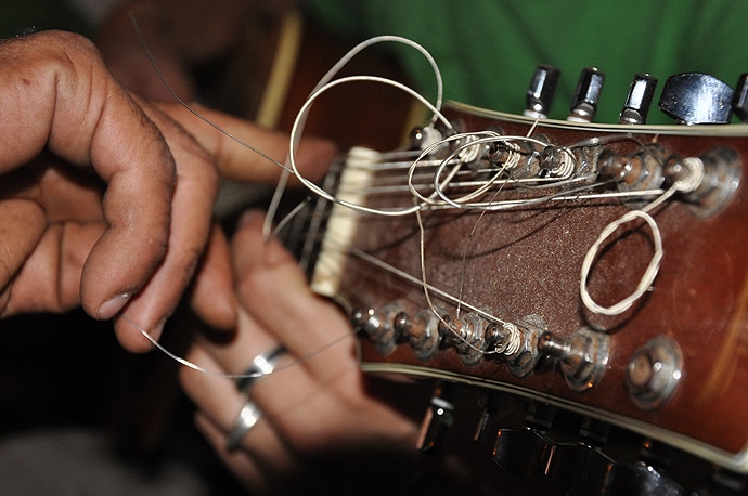 Rencontre avec des musiciens Gnawa