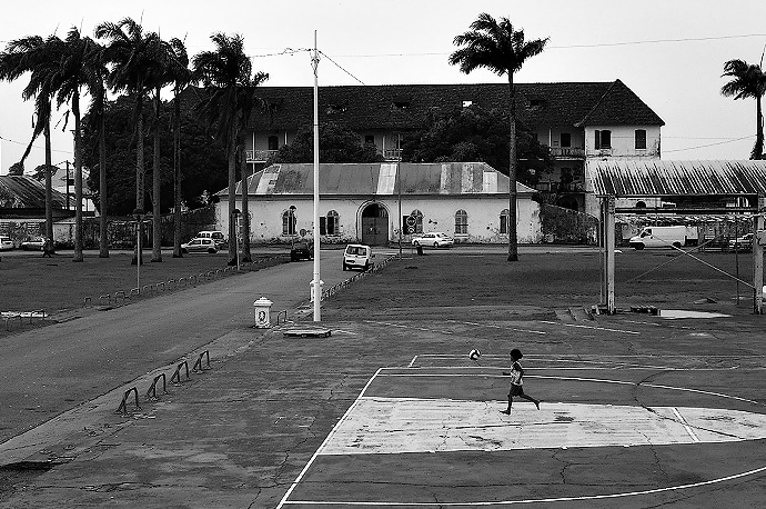 La Place des Palmistes, Cayenne