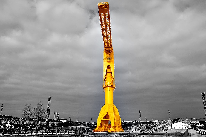 Grue Titan Jaune