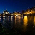 Vue sur la cathédrale Notre Dame de Paris