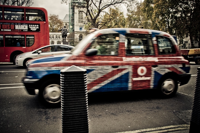 Taxi à Londres