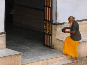 saddhu de la Montagne aux singes, Jaipur, Rajasthan.