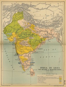 Carte de l'Inde