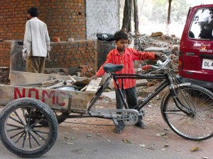 Inde en vélo