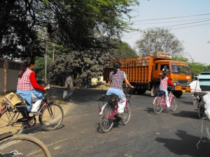 Inde en vélo