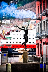 Statue de Salomé, Bergen