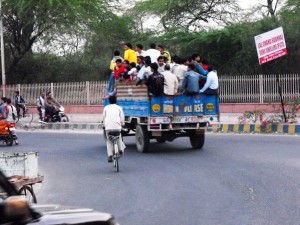 transports collectifs en Inde