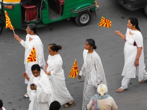 Procession en l'honneur de Shiva