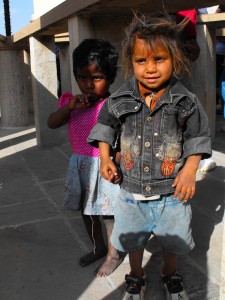 Enfants pauvres, Jaipur, Rajasthan.