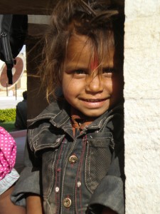 Enfants pauvres, Jaipur, Rajasthan.