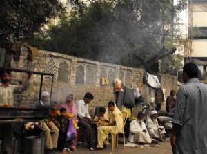 Dans les rues de Delhi...