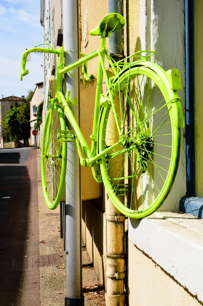 Des vélos dans la ville