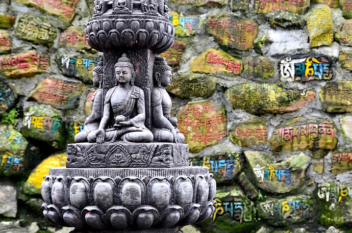 Temple Swayambhunath Stupa
