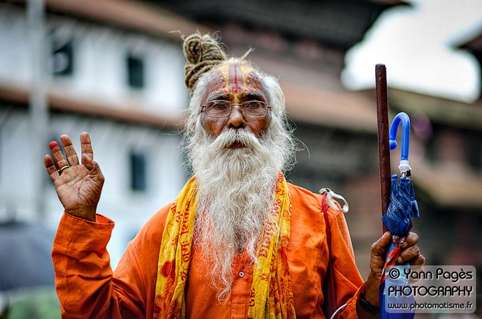 Népal - Katmandou - Saddhu