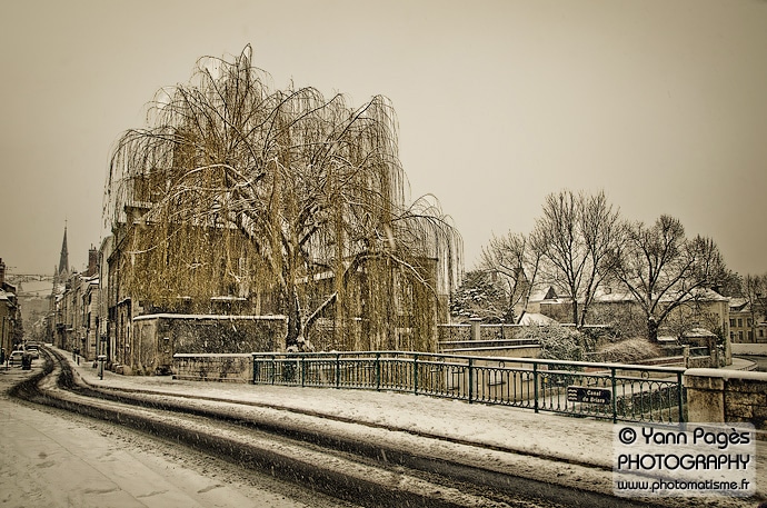 Montargis en hiver