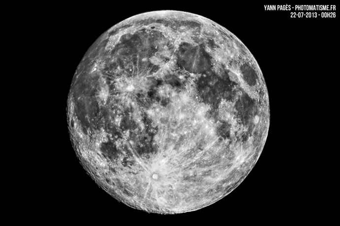 Pleine lune le 22/07/2013