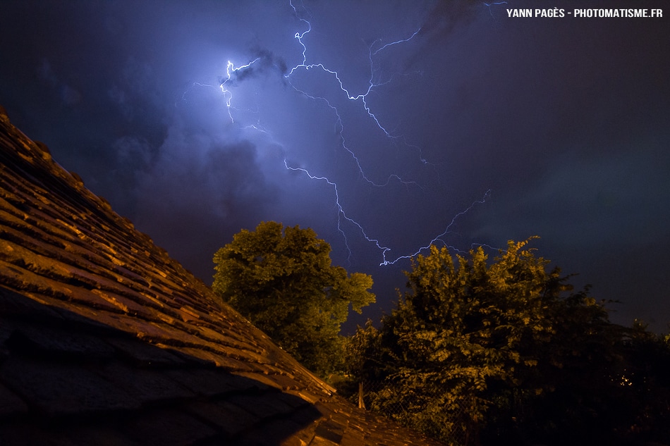 Un soir d'orage à Montargis