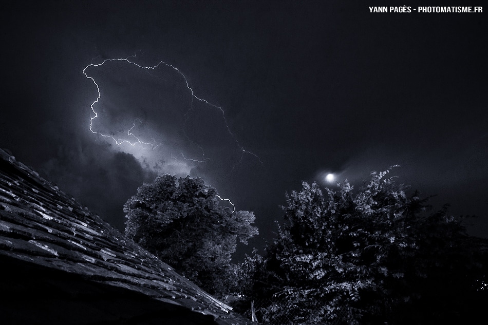 Orage à Montargis