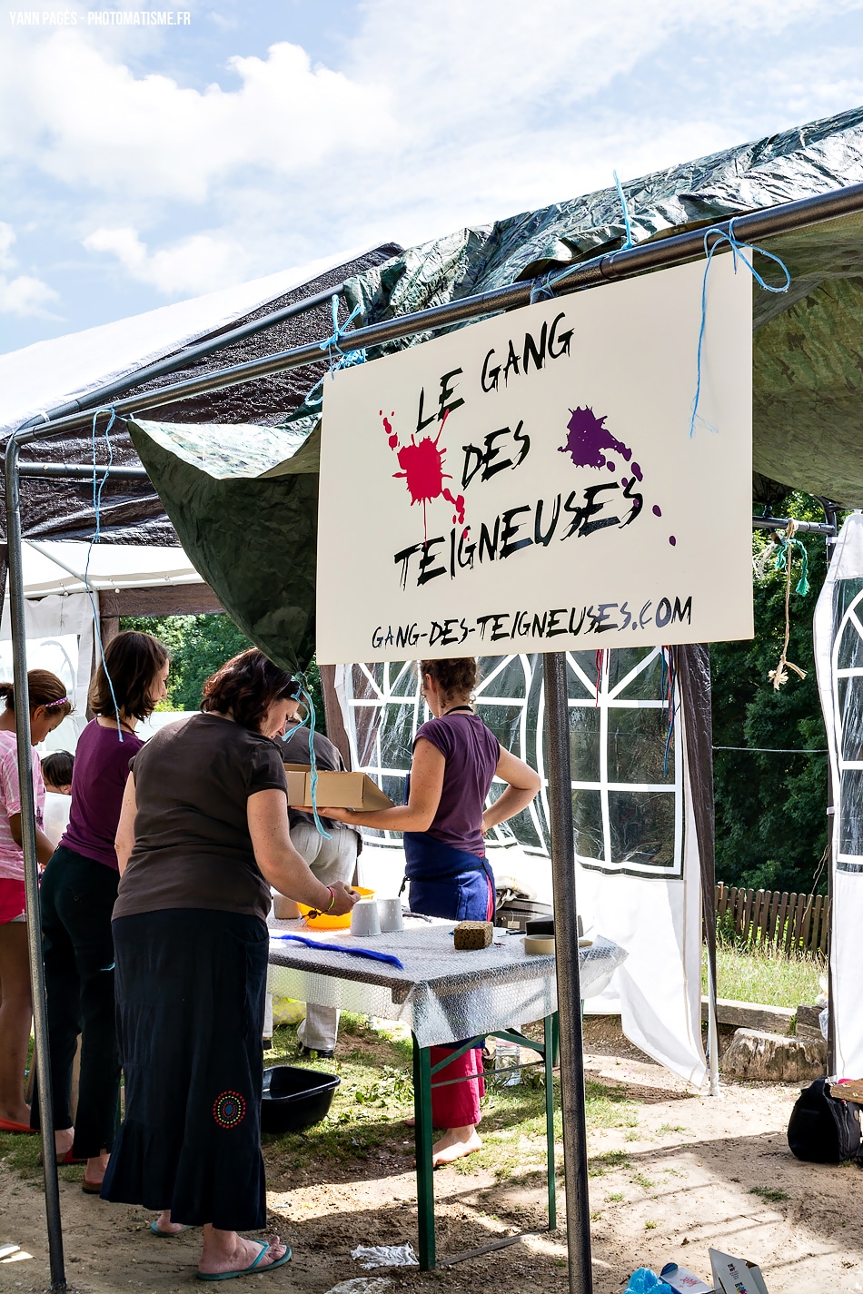 Gang des Teigneuses