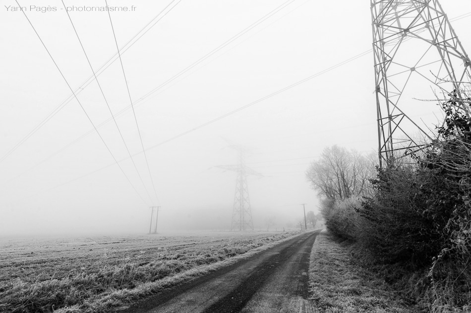 Un jour d'hiver dans le Gâtinais